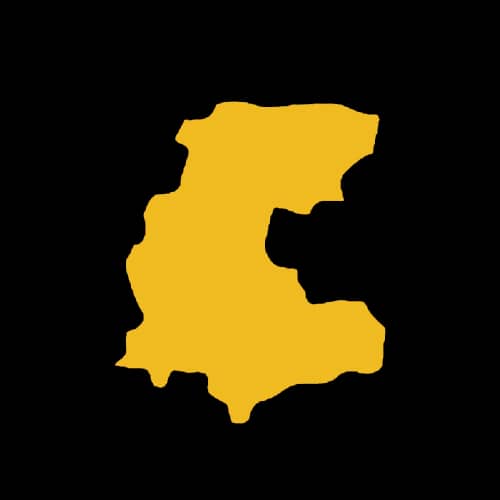 نقشه استان مرکزی