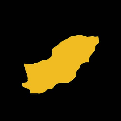 نقشه استان گلستان